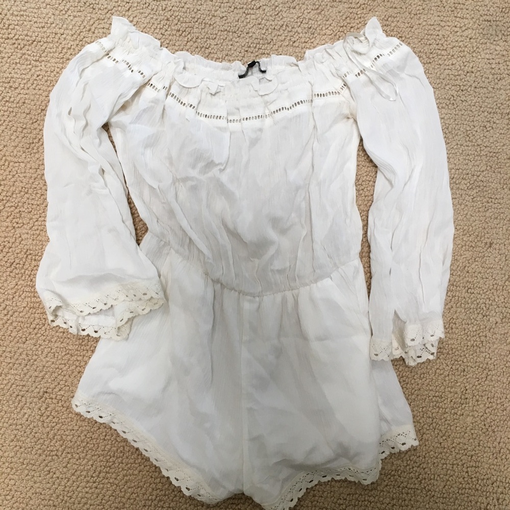 White romper